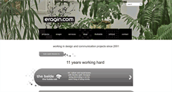 Desktop Screenshot of eragin.com